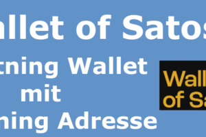 Wallet of Satoshi - Lightning Wallet mit Lightning Adresse