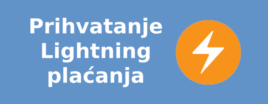 Prihvatanje Lightning plaćanja