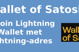 Bitcoin Lightning Wallet met Lightning-adres