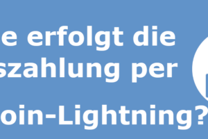 wie erfolgt die Auszahlung per lightning