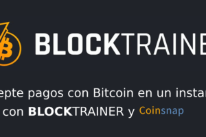 Blocktrainer vertrouwt op Bitcoin Lightning-betaling met Coinsnap