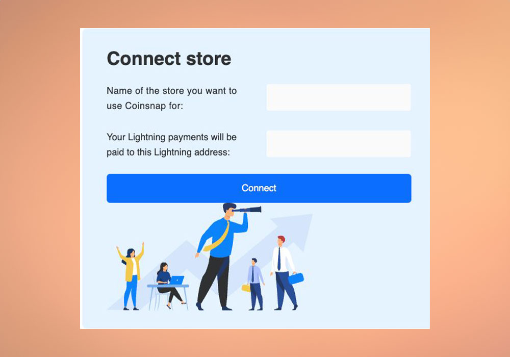Connect your lightning wallet with Coinsnap in a minute!