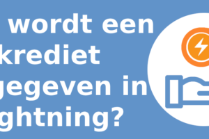 Hoe wordt een krediet uitgegeven in Lightning?