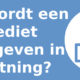 Hoe wordt een krediet uitgegeven in Lightning?