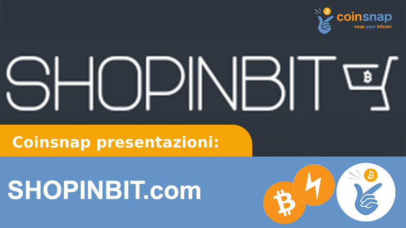 SHOPINBIT.com utilizza il plugin Shopware di Coinsnap per il Server BTCPay